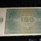Croatia Kroatia 100 kuna 1941 P2 sn867 VF - pikkukuva 2