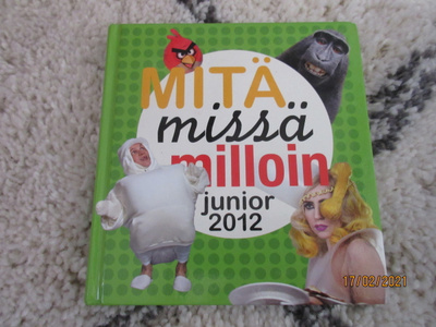 Mitä Missä Milloin Junior 2012 kirja.  ¤