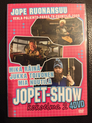 Jopet-Show Kokoelma 2 4DVD