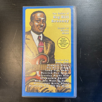 Guitar Of Big Bill Broonzy Taught By Woody Mann VHS