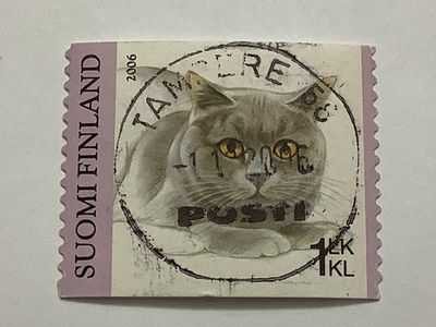 1791/ 2006 Kissoja 2/4 o leimattu loisto