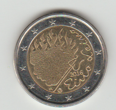 Suomi 2 €  2016  Eino Leino