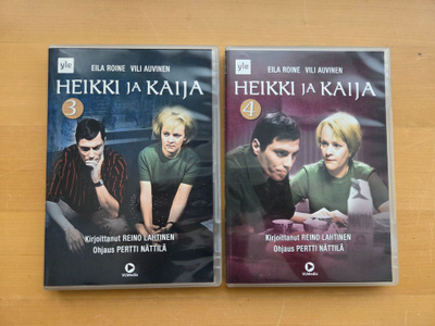 HEIKKI JA KAIJA 3 & 4 .  DVD . AUVINEN . ROINE .