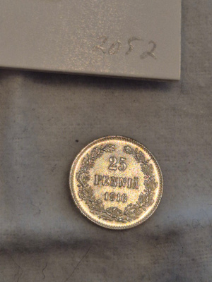 25 penniä 1916, Suomi