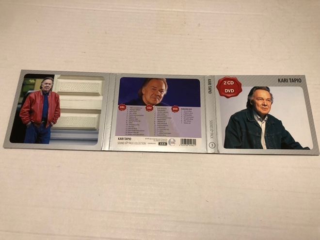 Kari Tapio Sound pack collection 2xCD & Karaoke DVD