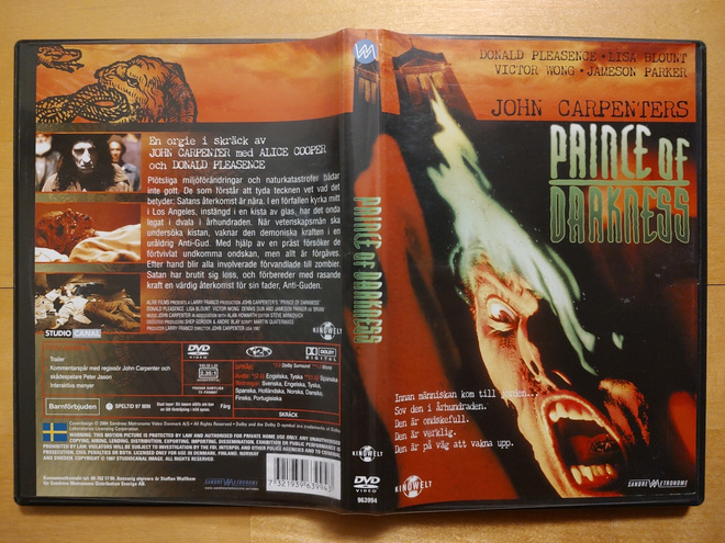 Prince of Darkness DVD