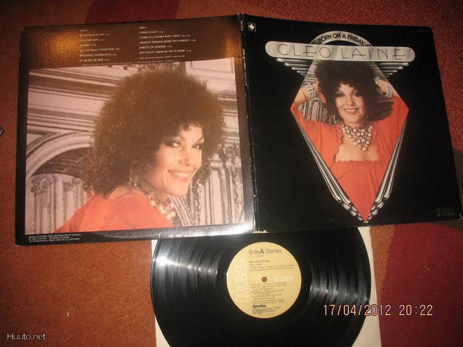 CLEO LAINE - Born On A Friday - 1976 vocal jazz EX