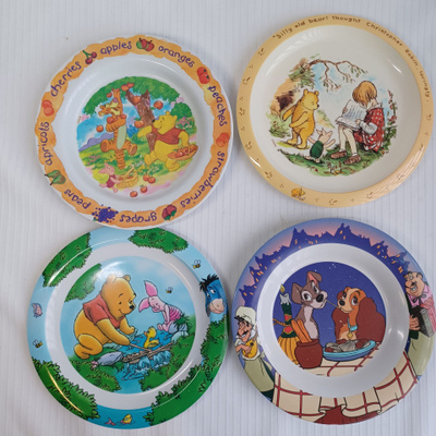 Kerkkä 90/10/26 Disney lastenlautaset 4kpl