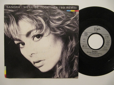 Sandra We'll Be Together ('89 Remix) 7" sinkku