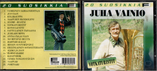 Juha Vainio Votkaturistit cd