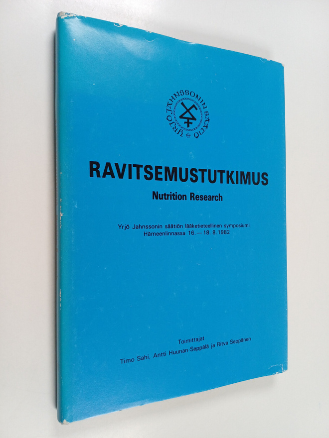 Ravitsemustutkimus = Nutrition research : Yrjö Jahnssonin...