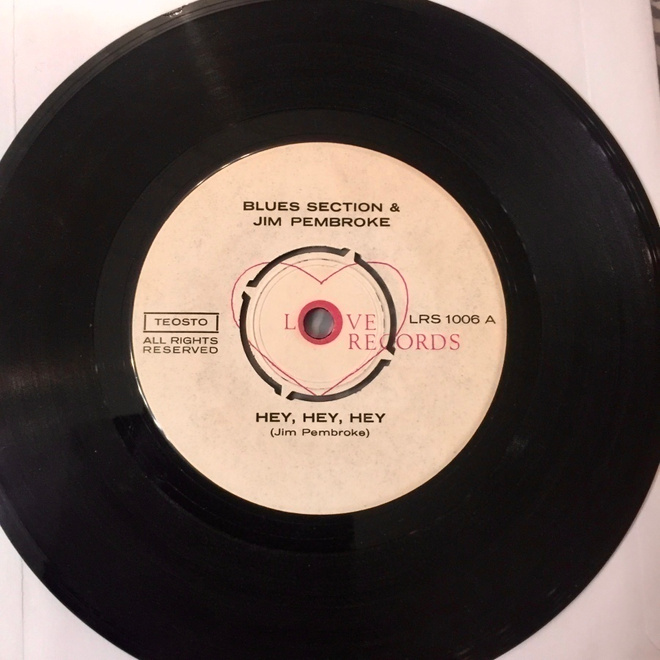BLUES SECTION: Hey,Hey,Hey * Shivers of Pleasure* FIN 1967