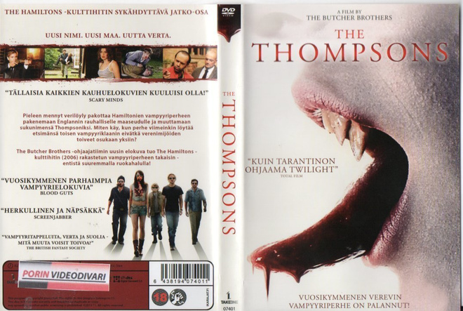 THOMPSONS	(2 041)	k	-FI-	DVD		, vampyyriperhe		K18