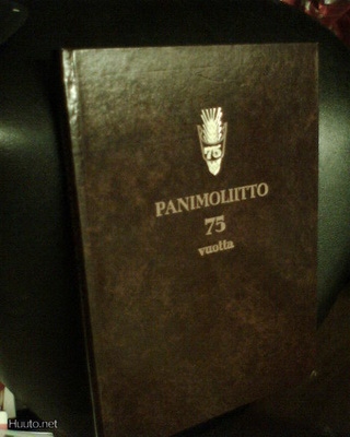 Seppo Simonen PANIMOLIITTO 75 VUOTTA ( 1 p. 1978 ) Sis.pk:t
