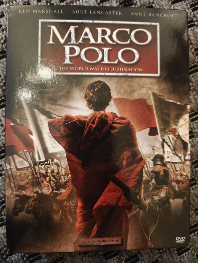 Marco Polo koko-sarja 4DVDBOX Suomijulkaisu