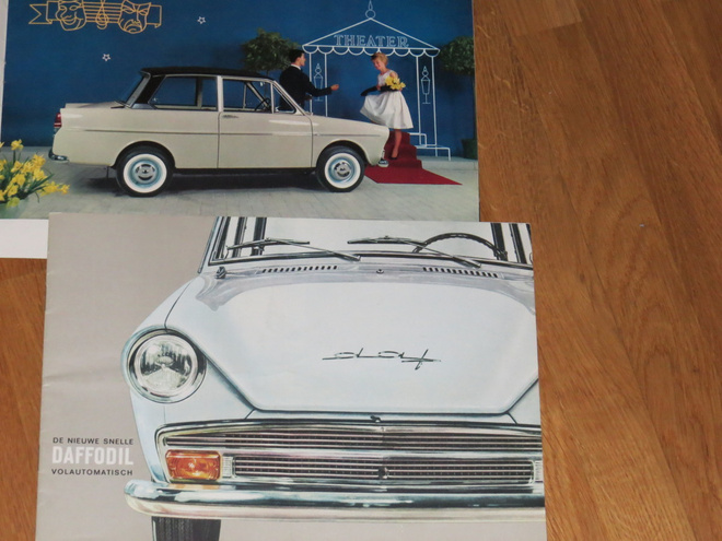 1963 DAF Daffodil esite - 12 sivua - KUIN UUSI