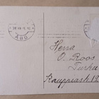 Tyttö talvitamineissa kukka kädessä, Uusi Vuosi, p. 1931 - pikkukuva 2