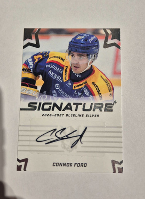 Blueline 26-27 Connor Ford signature silver