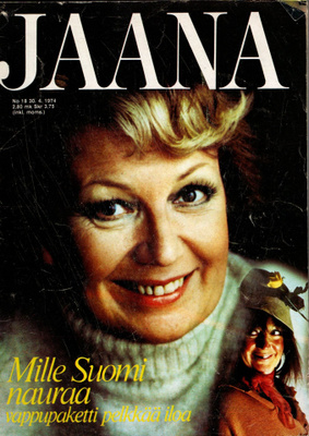 JAANA n:o 18 1974 Sirpa & Roger. Laila. Richard & Elizabeth.