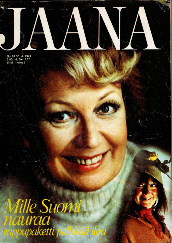 JAANA n:o 18 1974 Sirpa & Roger. Laila. Richard & Elizabeth.