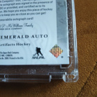 Leo Carlsson 26-27 Artifacts Material Emerald Auto /15 #143 - pikkukuva 4