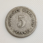 Saksa 5 Pfennig 1875B - pikkukuva 1