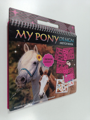 My pony design sketch book