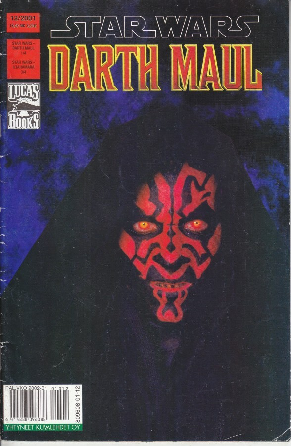 Star Wars 12/2001 Darth Maul 1/4 / Iltahämärä osa 3/4