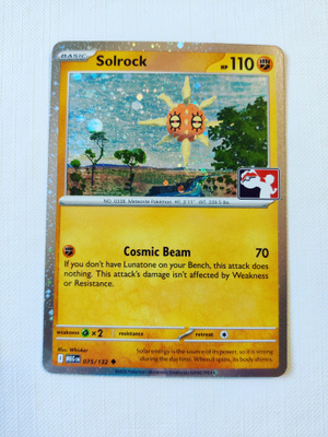 Solrock Holo - Prize Pack Series 8