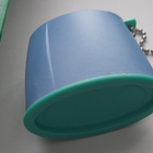 Tupperware avaimenperä sininen / vihreä jauhopurkki - pikkukuva 4