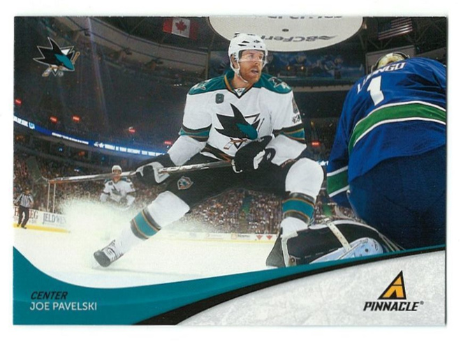 11-12 Pinnacle #208 Joe Pavelski