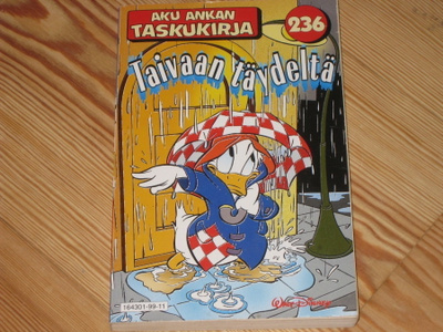 Aku Ankan taskukirja 236 Taivaan täydeltä