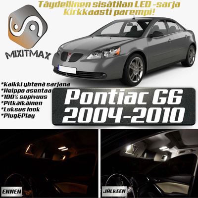 Pontiac G6 Sisätilan LED-sarja 10-osainen