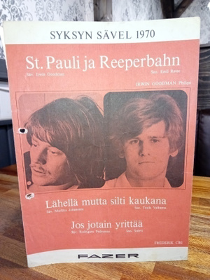 Nuottikirjanen Irwin Goodman / Frederik ( 1970 )