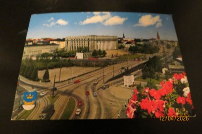 HELSINKI 1979 KULKENUT KORTTI