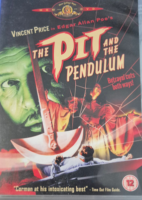 The Pit and the Pendulum (1961 film) -DVD