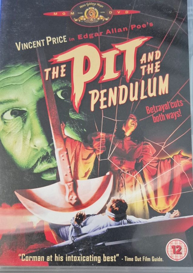 The Pit and the Pendulum (1961 film) -DVD