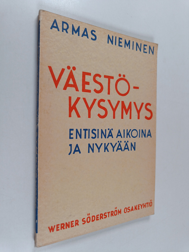 Armas Nieminen : Vaestökysymys