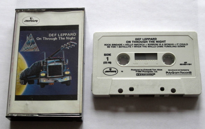 DEF LEPPARD High N Dry C-KASETTI