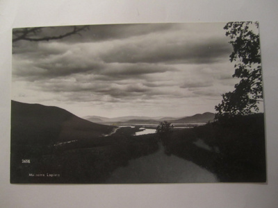 VANHA Postikortti Lappi Kemijärvi 1950-l Alkup.Mallikappale