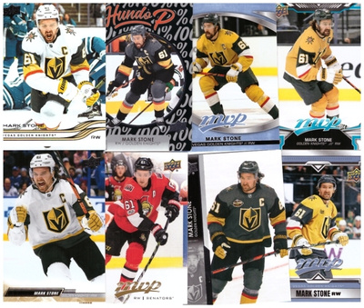8 x MARK STONE Golden Knights