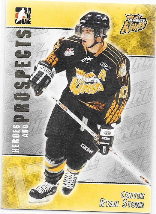 2005-06 ITG H&P #214 Ryan Stone Brandon Wheat Kings ex TPS