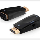 HDMI - VGA-sovitin (äänikaapelilla)   #28554 - pikkukuva 1
