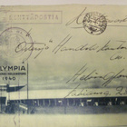 VANHA Kuori Olympia 1940 Heisinki Kenttäposti JR61 + Kirje - pikkukuva 1