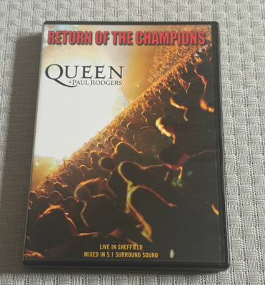 Queen + Paul Rodgers – Return Of The Champions (DVD)