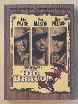 Rio Bravo (1959) puukoteloinen erikoisjulkaisu (2DVD) *UUSI*