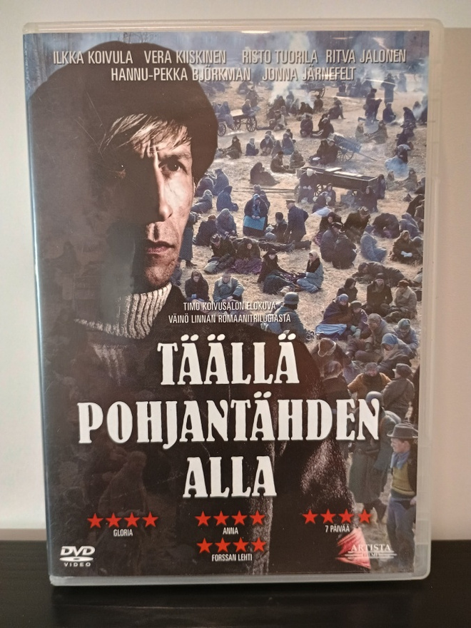 TÄÄLLÄ POHJANTÄHDEN ALLA DVD