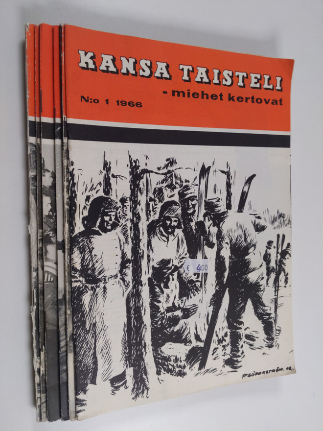Kansa taisteli -  miehet kertovat 1966 (no. 1-2, no 4, no...