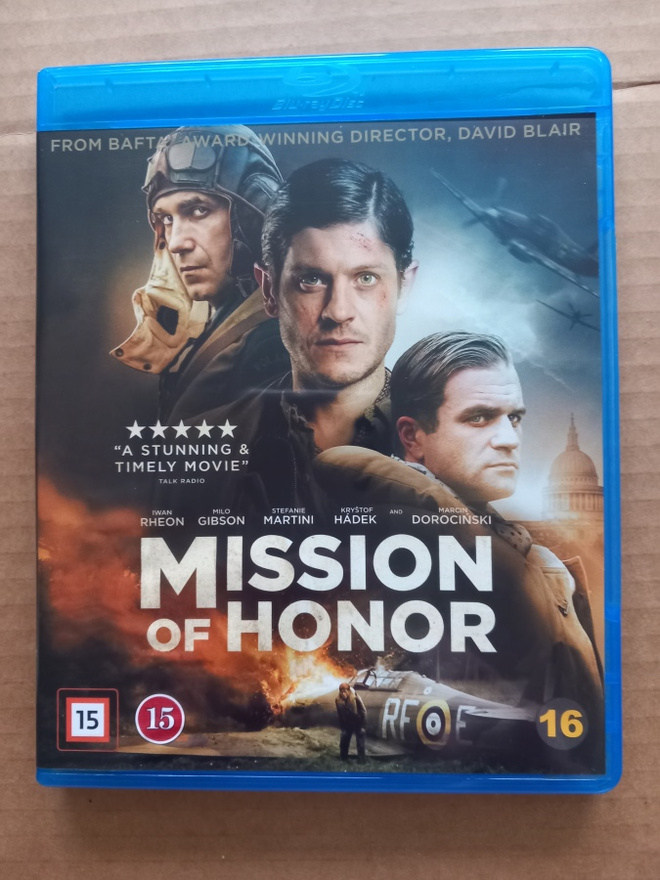 Mission of honor Nordic Blu-ray