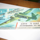 AIRFIX JUNKERS JU 88 LAATIKKO -EI HV- - pikkukuva 1